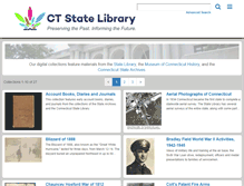 Tablet Screenshot of cslib.contentdm.oclc.org