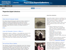 Tablet Screenshot of pepperdine.contentdm.oclc.org