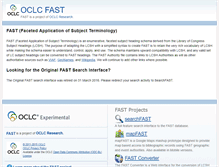 Tablet Screenshot of fast.oclc.org